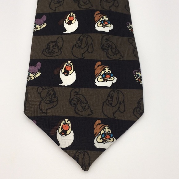 Disney Snow White and The Seven Dwarfs Neck Tie Cartoons - Picture 2 of 9
